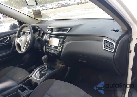 2016 Nissan Rogue Sv from USA, damaged, VIN KNMAT2MT0GP656907